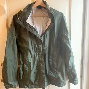 Marmot Olive Green Rain Jacket / Windbreaker